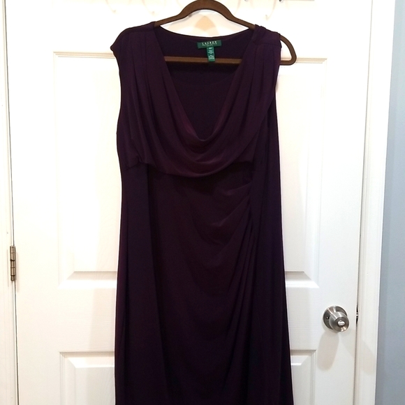 Lauren Ralph Lauren Dresses & Skirts - Ralph Lauren dress, size 16W. Sweater is free, with purchase.